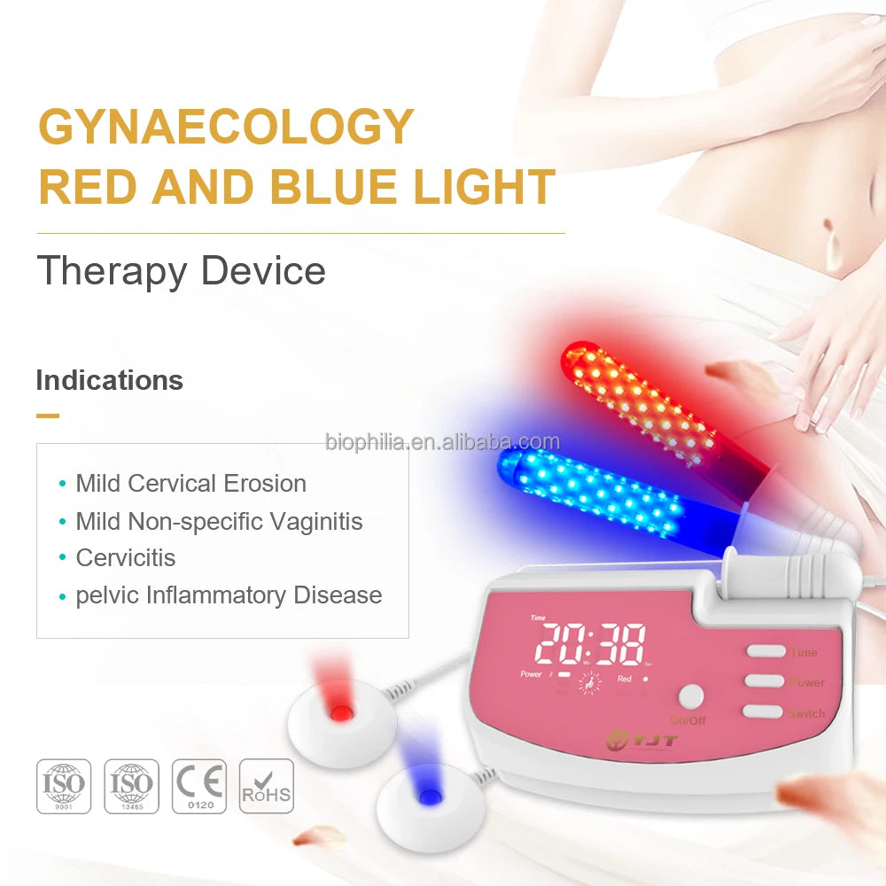 2021 Gynecological diseases treatment female private care vaginitis/cervical erosion led red light therapy