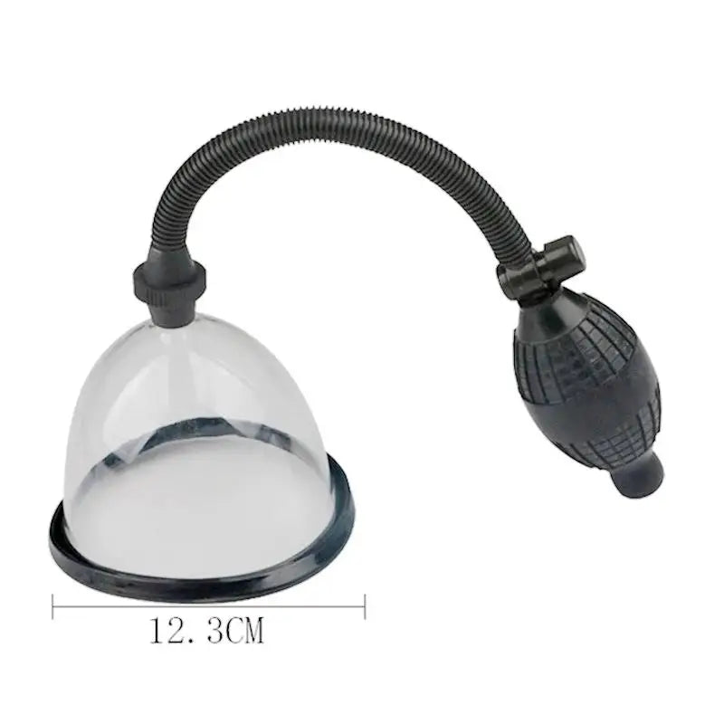 Breast Pussy Pump Enlargement Nipple Clamps Vagina Sucker Vacuum Suction Cup BDSM Clitoris Bondage Clip Simulator Sex Toys Women