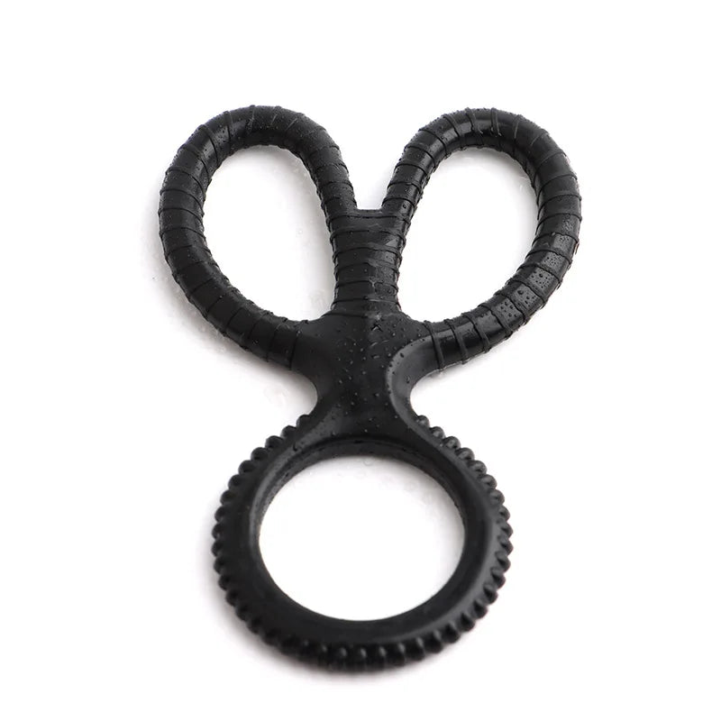 Reusable Silicone Penis Cock Ring Adult Sex Toys For Men Delay Ejaculation Scrotum Semen Lock Rings Extender Lasting sexshop 18